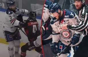 Linus Hultström stängs av efter fula smällen.
Foto: Skärmklipp Tv4/Bildbyrån