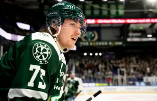 Jérémy Groleau, här i Färjestads färger.