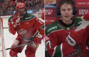 MoDo-talangens glädje - första seniormålet