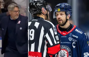 Fantenberg försöker hålla igen när han får frågor om domarna.