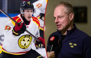 Leo Sundqvist hade show för Magnus Hävelids juniorkronor. 