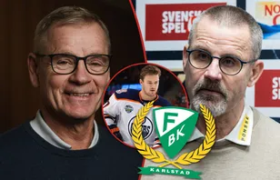 Håkan Loob, Oscar Klefbom och Tommy Samuelsson kliver in i Färjestad.