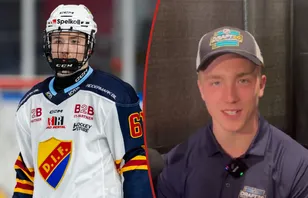 Viggo Bjöck gör sig redo inför NHL-draften.