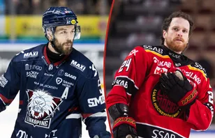 Oscar Fantenberg och Brendan Shinnimin får bokstäver på bröstet nästa säsong.