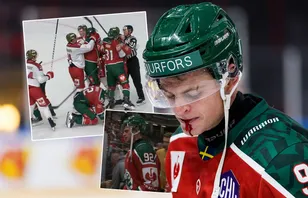 Blodiga bilderna i CHL: "Ruggig femma - avstängning"