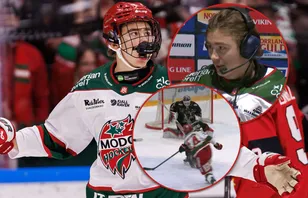 Milan Sundström spräcker målnollan i MoDo.