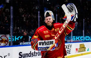 Magnus Hellberg hjälpte Djurgården till en seger.
Foto: Bildbyrån.