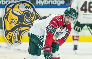 Eric Norin ser ut att vara klar för Visby/Roma. Foto: Bildbyrån (montage).