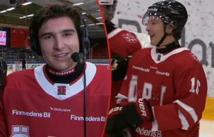 Alexander Command sköt sitt första mål i A-laget när Örebro vann. 
