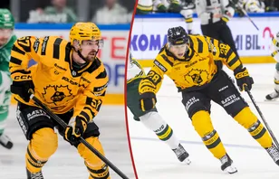 Djuse och Kaderli saknades på träningen för Skellefteå.
Foto: Bildbyrån