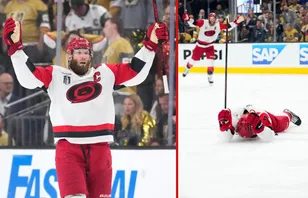 Jordan Staal fortsätter att vräka in mål i Stanley Cup-finalen. Foto: AP Photo/John Locher