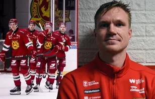 Det blev en jobbig förlust för Tobias Ekberg och Mora i daladerbyt. 