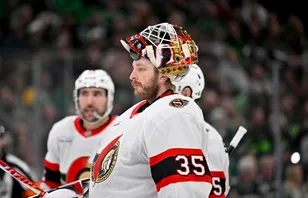 Glädjebeskedet: Ullmark var tillbaka i matchtruppen