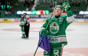 Marwin Jarbsjö i SHL november 2024. 
