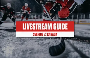 Streama Kanada - Sverige i Hockey-VM 2026