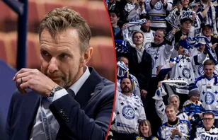 Leksand och ordförande Andreas Gärdsback presenterar ekonomisk vinst. Foto: Bildbyrån (montage).