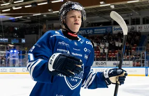 Oscar Holmertz blir målskytt för andra raka matchen. 