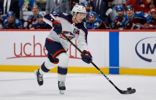 Zach Werenski blir kvar i Columbus – trots allt. Foto: Isaiah J. Downing-Imagn Images