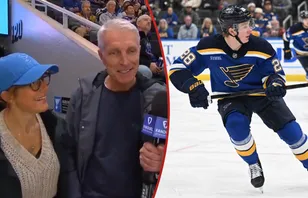 Reste 24 timmar - för sonens NHL-debut