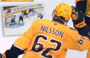 Felix Nilsson blev hjälte för Nashville Predators. 