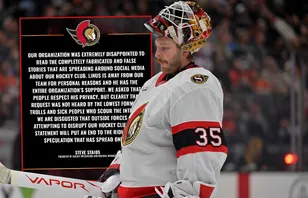 Ottawa ryter ifrån – efter ryktena om Ullmark: "Helt påhittat"