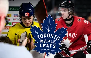 Toronto Maple Leafs uppges välja Gavin McKenna i stället för Ivar Stenberg.