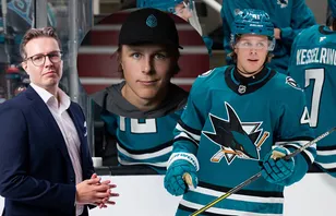 Ivar Stenberg har debuterat i NHL.
Foto: Bildbyrån.