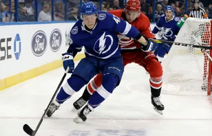 Jonne Tammela i Tampa Bay Lightning 2018. 