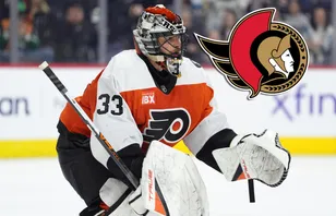 Samuel Erssons rättigheter har trejdats till Ottawa Senators. Foto: Kyle Ross-Imagn Images