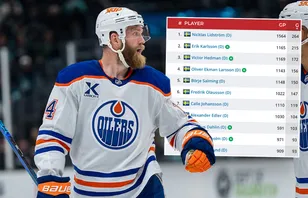 Mattias Ekholm har nu slagit sig in på topp 10-listan.