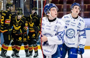 Västerås chockar Leksand i Tegera Arena. 