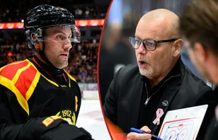 Johan Larsson och Niklas Gällstedt.
Foto: Bildbyrån.