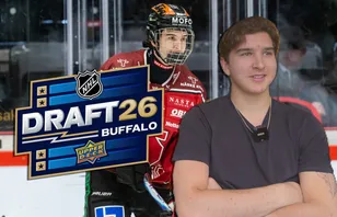 Alexander Command är en av Sveriges mest spännande spelare i NHL-draften.