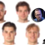 Uffe Bodin och Mike Helber utser SHL:s bästa spelare just nu i All In Hockey. Foto: Bildbyrån (montage)