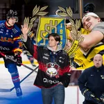 Malmö lånar Felix Carell till SSK över 2026/27. Foto: Bildbyrån (montage).