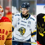 Carl Malmqvist, Lucas Jidenius och Tim Friberg har svårt att få speltid i Hockeyallsvenskan.
