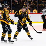 Jonathan Pudas är tvåa i backarnas poängliga genom tiderna.
Foto: Bildbyrån