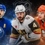 Alex Tuch, Rasmus Andersson och John Carlson är tre av free agent-marknadens hetaste spelare. Foto: Bildbyrån/Imagn Images (montage)