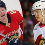Brady Tkachuk återvänder till Ottawa i natt. Foto: Bildbyrån/Imagn Images