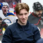 Kan succéspelarna göra att Viggo Björck väljs tidigare i NHL-draften? Foto: Bildbyrån (montage).