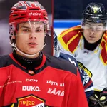 Charlie Forslund blev målskytt direkt efter sin SHL-debut. 