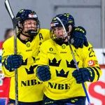 Mira Jungåker och Lina Ljungblom är två av spelarna i Damkronornas VM-trupp.