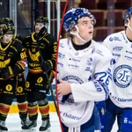 Västerås chockar Leksand i Tegera Arena. 